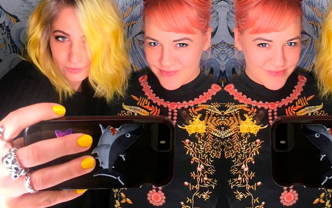 Pastel haircolour