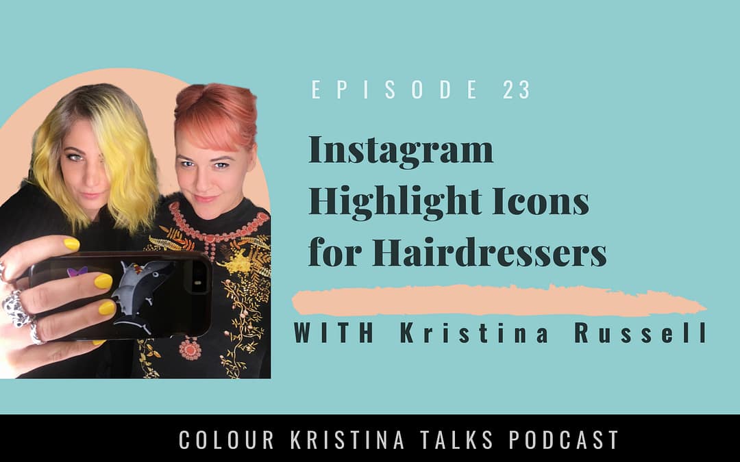 Instagram Icons for Hairdressers