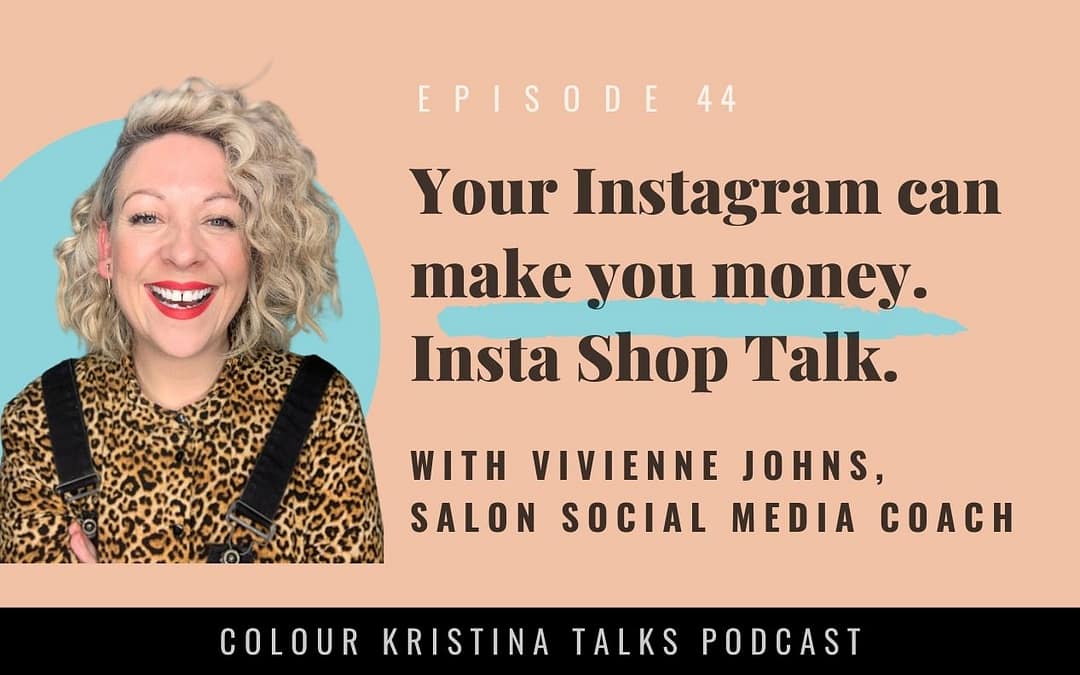 Your INSTAGRAM can make you MONEY! Shop talk with Vivienne Johns