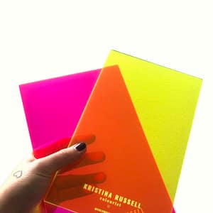 Wide Neon Foil + Balayage Board