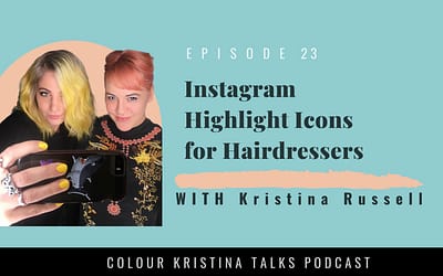 Instagram Icons for Hairdressers