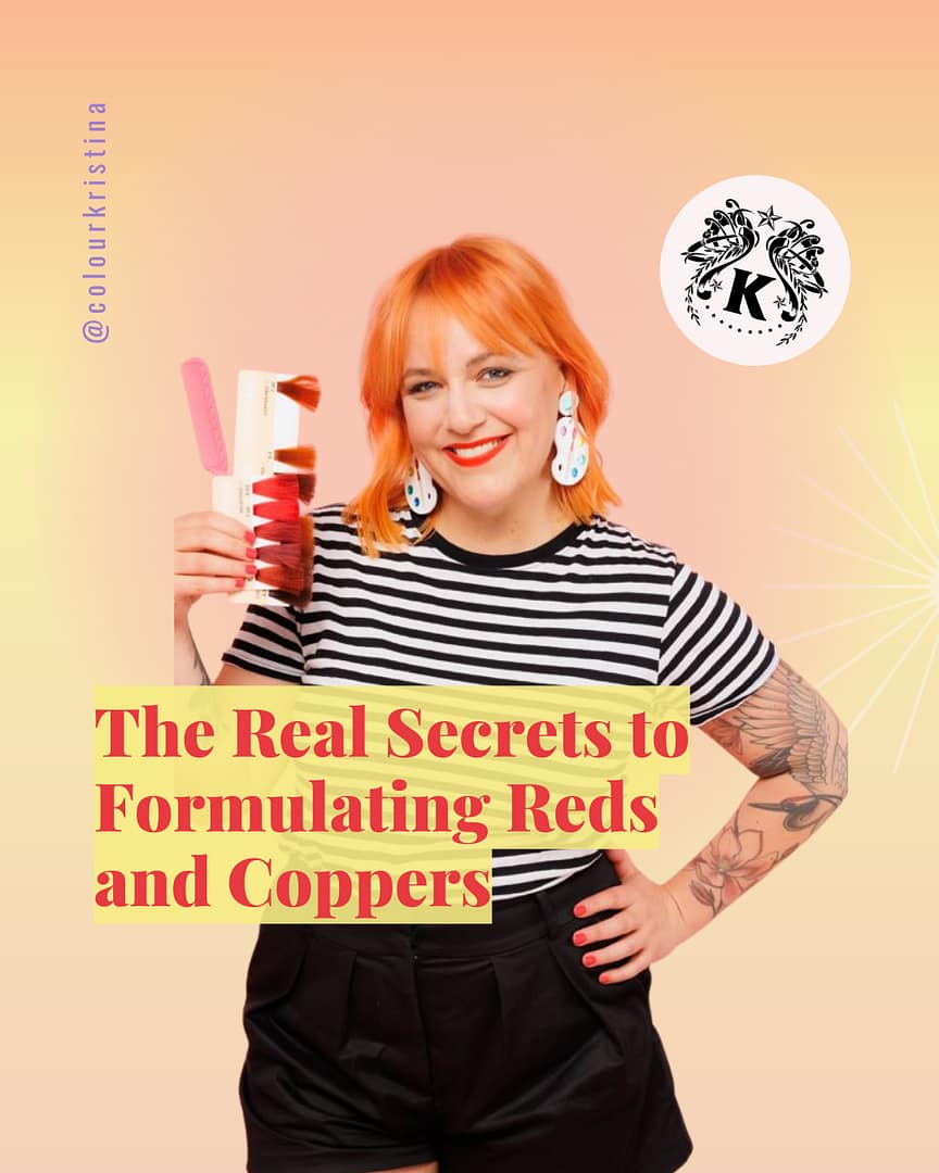 Kristina Russell Hair Colour Red Copper