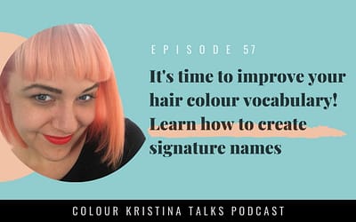 It's time to improve your hair colour vocabulary! Learn how to create signature names