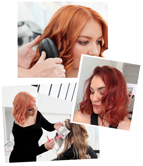 Email inserts - Video mockup (8) Hair Painting for Redheads Course
