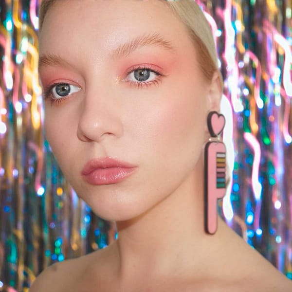 Rainbow Comb - Earrings
