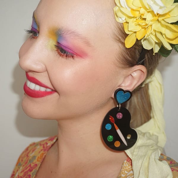 Artist Palette - Earrings