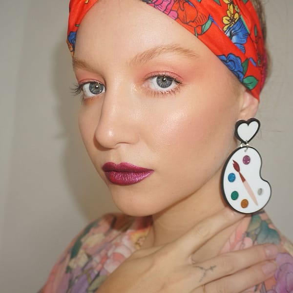 Artist Palette - Earrings - Image 2