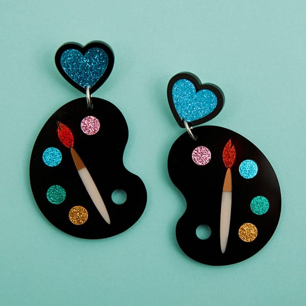 Artist Palette - Earrings - Image 6