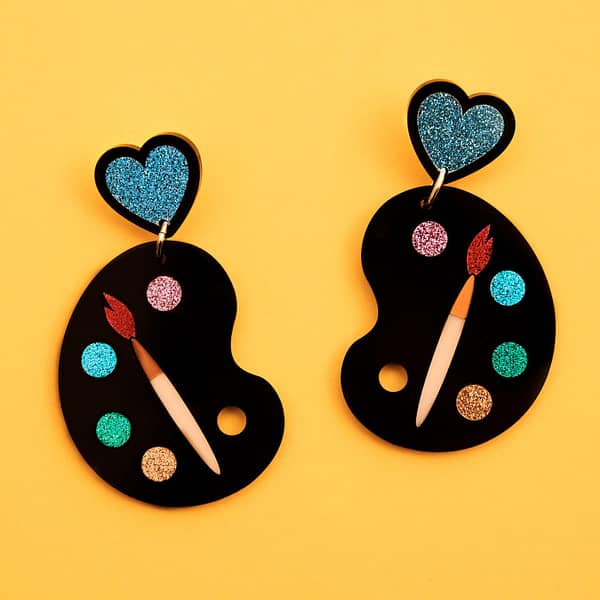 Artist Palette - Earrings - Image 7