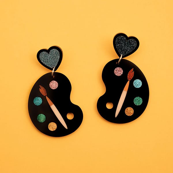 Artist Palette - Earrings - Image 8